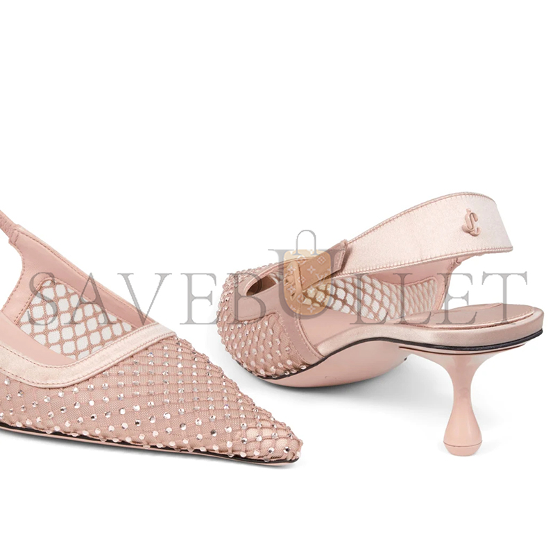 Ji*y Ch* amel 50 macaron mesh pumps amel50qhs